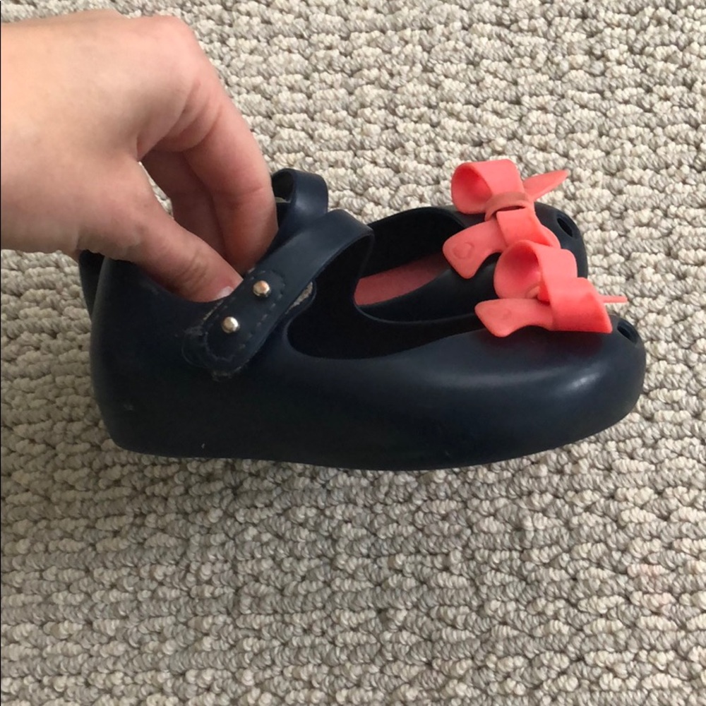 Mini Melissa bow flat - Picture 3 of 3